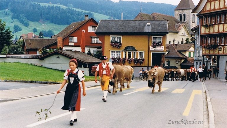 Аппенцель (Appenzell), Швейцария - путеводитель по городу, фото