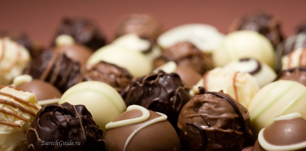 Chocolate Сувениры из Швейцарии