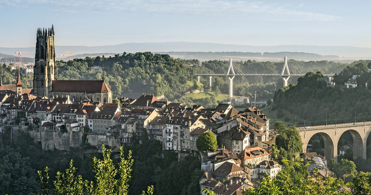 Fribourg-1 10 самых красивых городов в Швейцарии