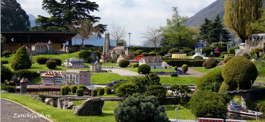 Melide-Swiss-Miniatur-2 Мелиде (Melide) и парк "Швейцария в миниатюре"