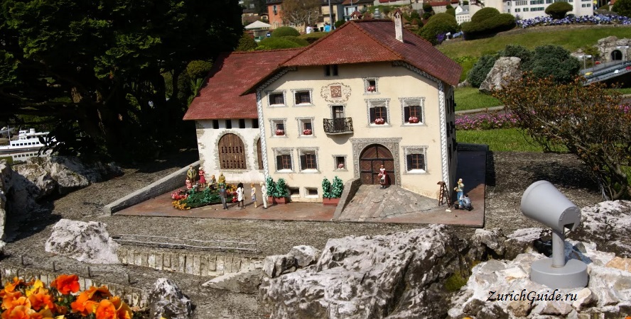 Melide-Swiss-Miniatur-21 Мелиде (Melide) и парк "Швейцария в миниатюре"