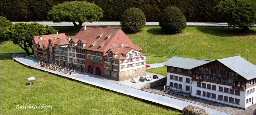 Melide-Swiss-Miniatur-42-43 Мелиде (Melide) и парк "Швейцария в миниатюре"