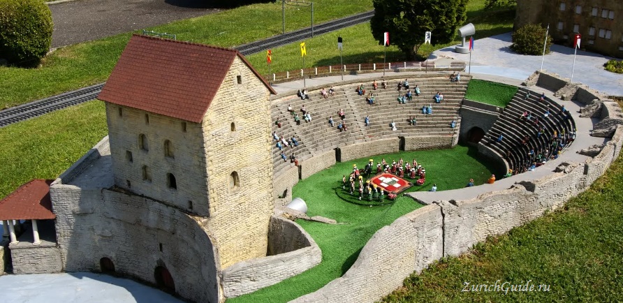 Melide-Swiss-Miniatur-54 Мелиде (Melide) и парк "Швейцария в миниатюре"