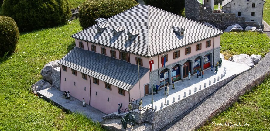 Melide-Swiss-Miniatur-70 Мелиде (Melide) и парк "Швейцария в миниатюре"