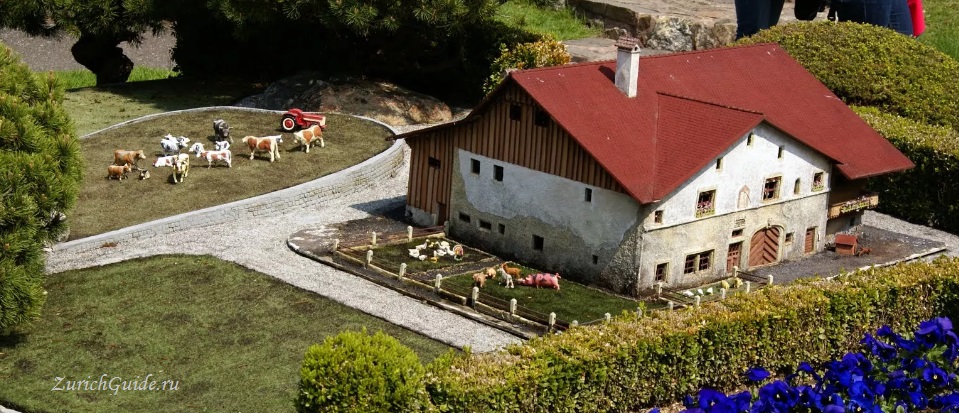 Melide-Swiss-Miniatur-81 Мелиде (Melide) и парк "Швейцария в миниатюре"