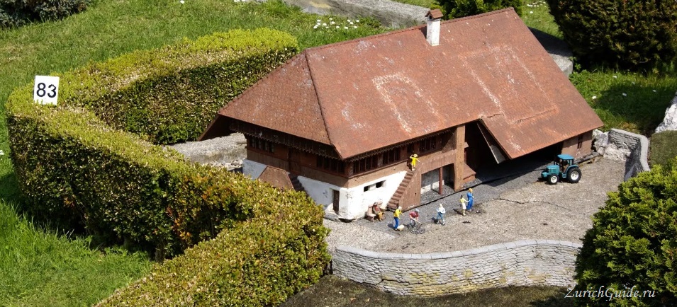 Melide-Swiss-Miniatur-83 Мелиде (Melide) и парк "Швейцария в миниатюре"