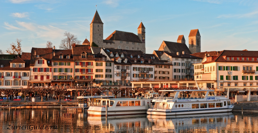 Рапперсвиль (Rapperswil), Швейцария, в окрестностях Цюриха - путеводитель по городу от ZurichGuide.ru - достопримечательности. Как добраться - стоимость