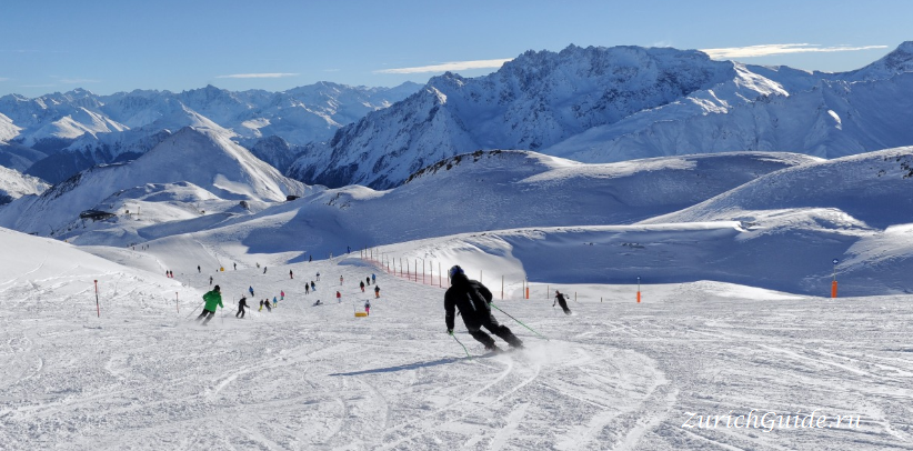 Ski resort Samnaun-Ischgl