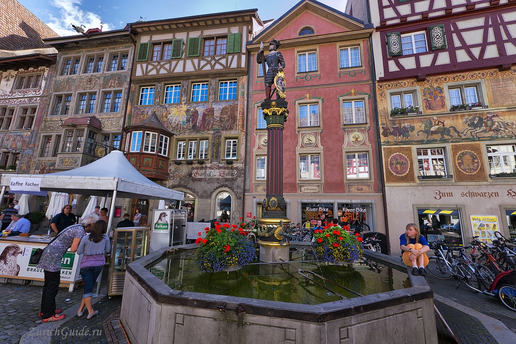 Stein-am-Rhein-10 самых красивых городов в Швейцарии