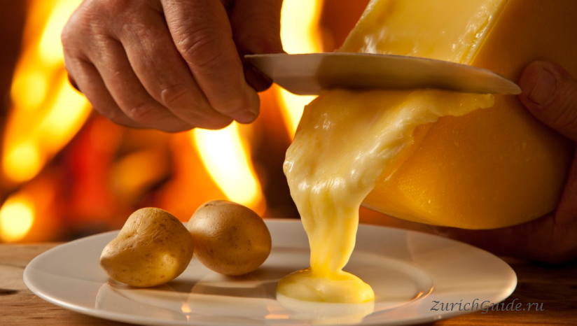 Swiss cheeses - Raclette Швейцарский сыр