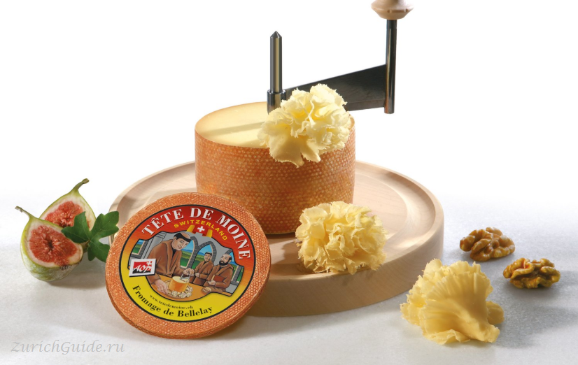 Швейцарский сыр Swiss cheeses - Tete de Moine