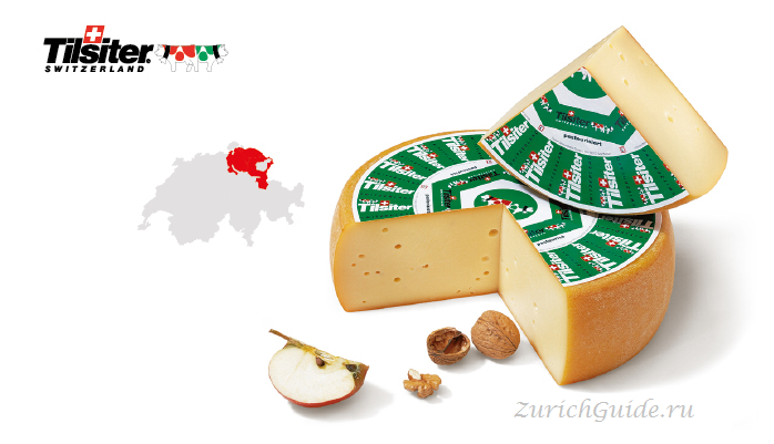 Швейцарский сыр Swiss cheeses - Tilsiter cheese
