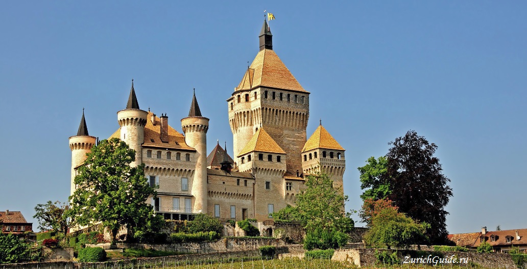 Vufflens-le-Chateau, Vaud Мелиде (Melide) и парк "Швейцария в миниатюре"