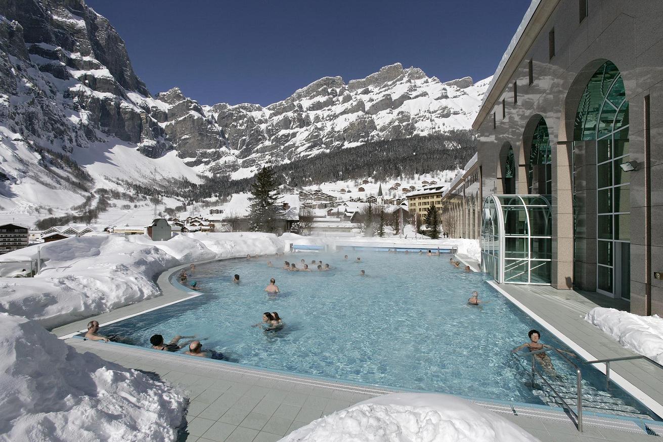 Lindner Alpentherme - Лейкербад, термальные курорты Швейцарии