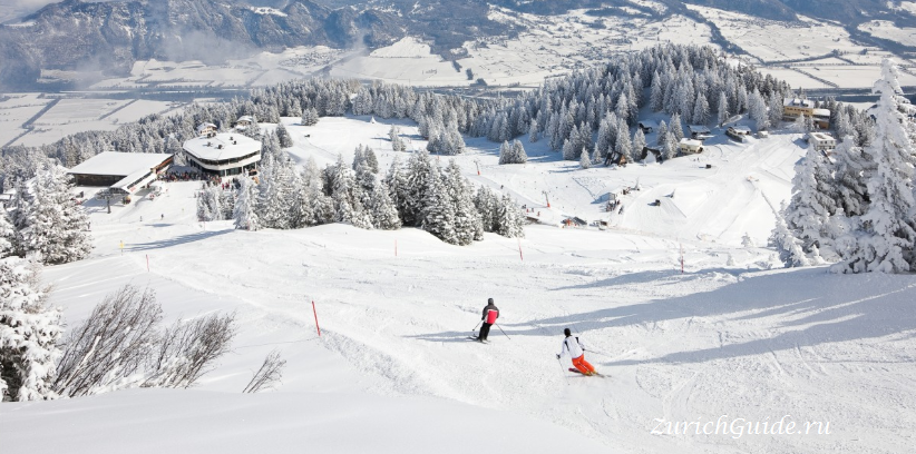Ski resort Pizol Горнолыжные курорты в окрестностях Цюриха