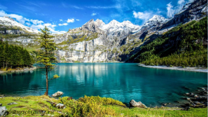 Кандерштег (Kandersteg), Швейцария - Oeschinensee, Switzerland, travel guide