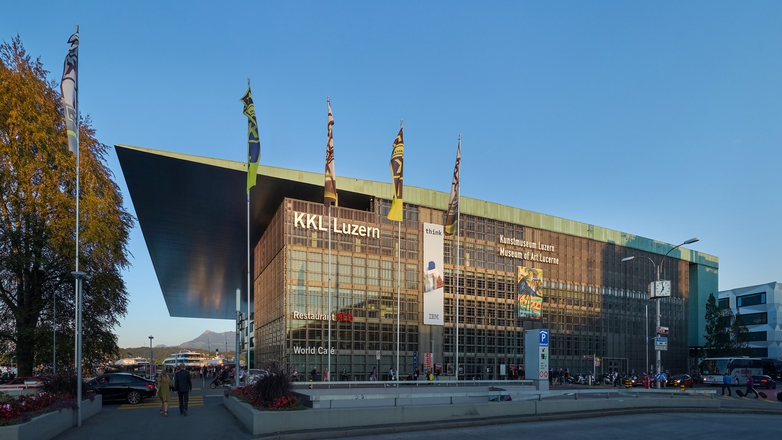 Художественный музей Люцерна в здании KKL архитектора Жана Нувеля